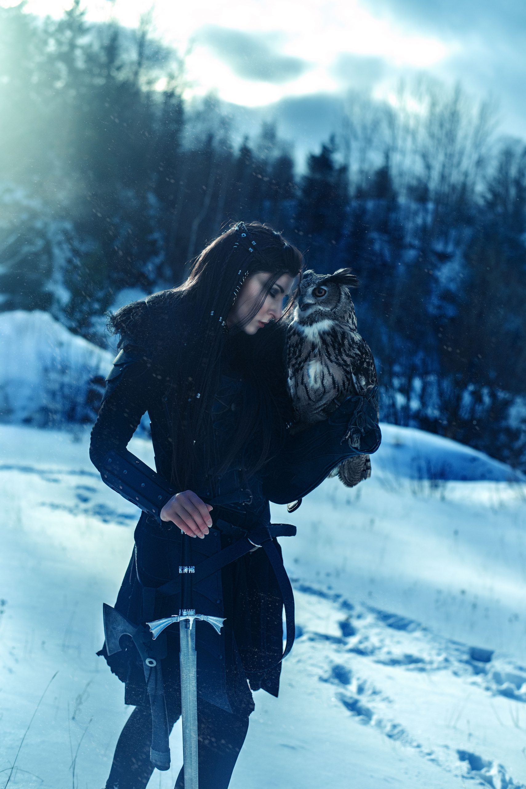 Wikinger Fantasyshooting Thüringen Jena Kriegershooting Fantasy Fotografie